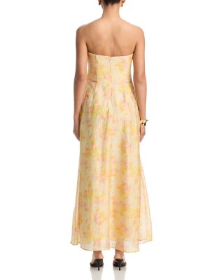 Amina Strapless Maxi Dress
