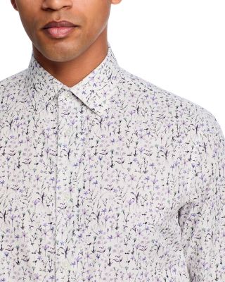 Tailored Fit Garden Print Shirt