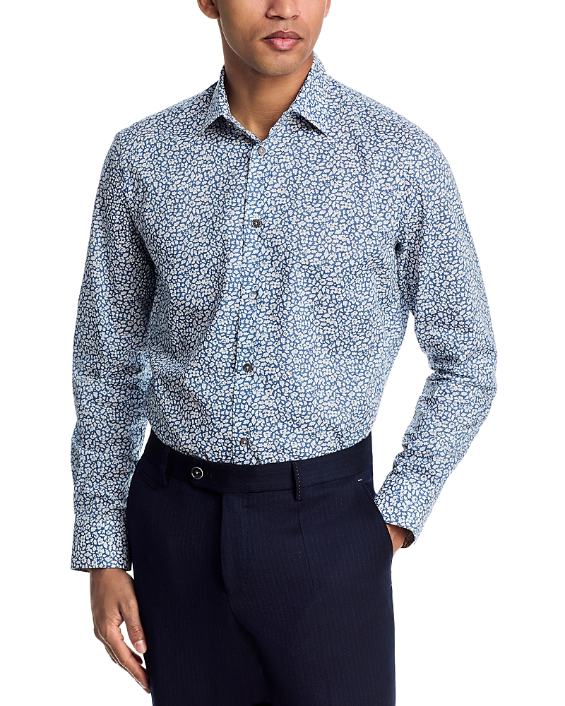 Paul Smith Tailored Fit Floral Print Shirt