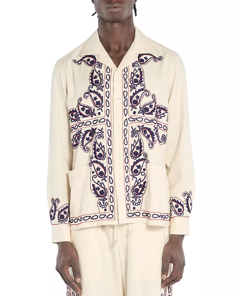 Baziszt Memento Paisley Pattern Shirt
