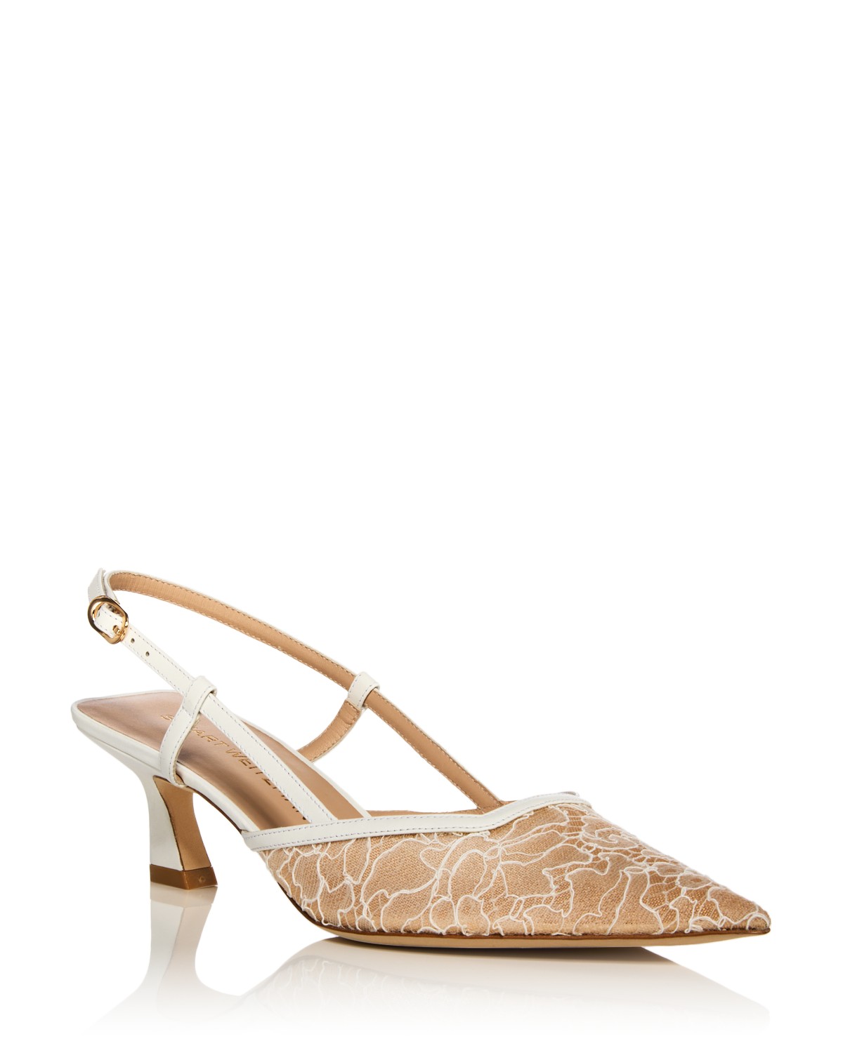 Vinnie 50 Slingback Lace Pumps
