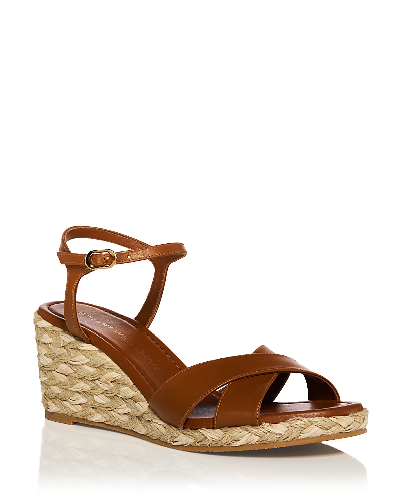 Stuart Weitzman Women's Dayna Espadrille Wedge Sandals