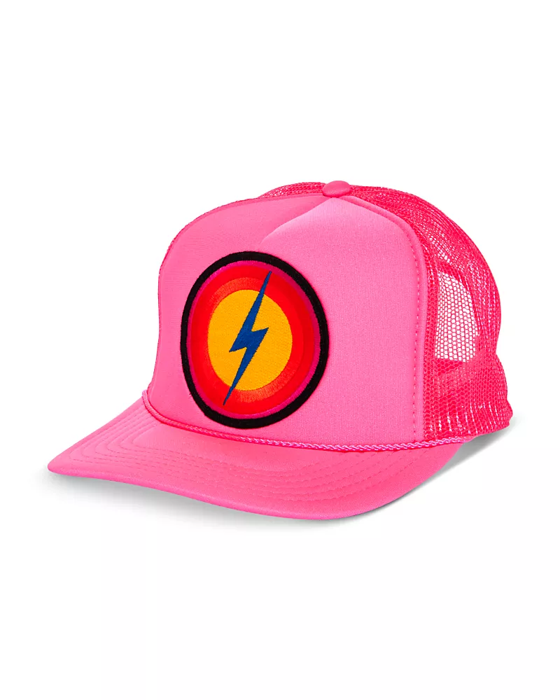 Aviator Nation Bolt Bullseye Vintage Low Rise Trucker Cap