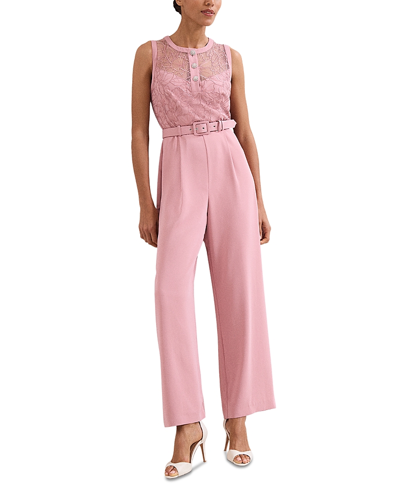 Phase Eight Petites Ivanna Embroidered Jumpsuit