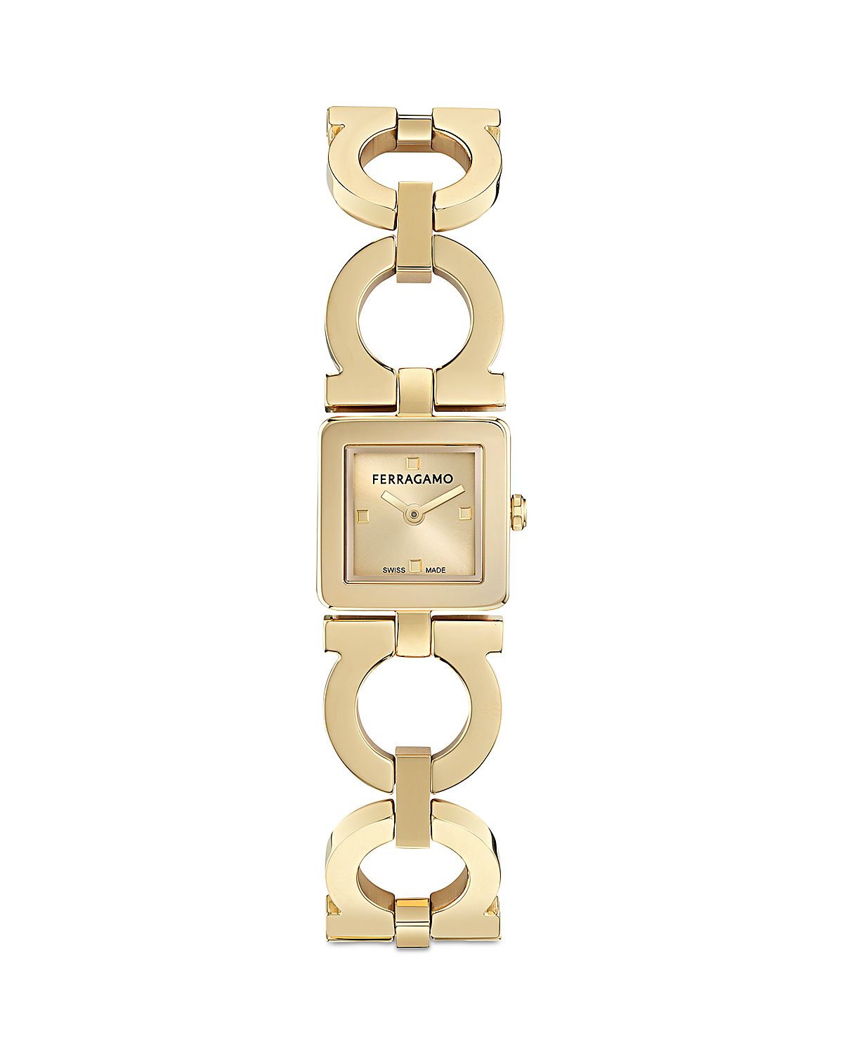 Ferragamo Double Gancini Watch, 19mm