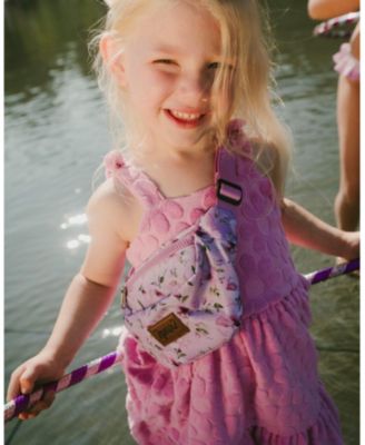 Girls' Adjustable Straps Flower Fanny Pack - Big Kid