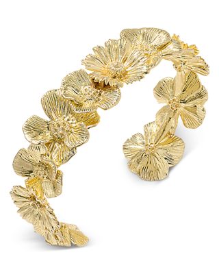 Cailey Flower Cuff Bracelet