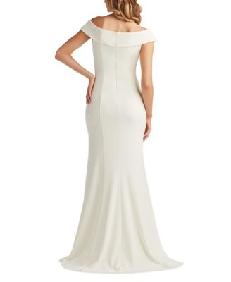  Ames Off-Shoulder Gown