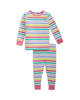 Girls' CloudStretch Magnetic Pajamas, 4-Piece Set - Baby, Little Kid, Big Kid