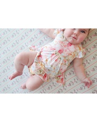 Girls' Rose Dreams Ruffled Twirl Bodysuit Dress - Baby