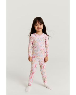 Girls' Rose Dreams Classic Pajama Set - Little Kid