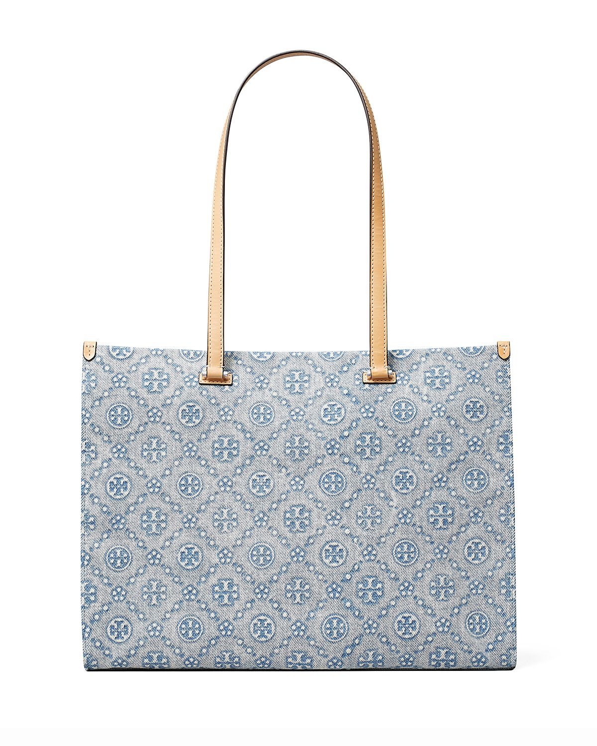Tory Burch T Monogram Denim Tote
