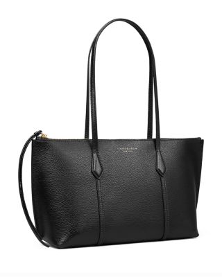 Perry Small Leather Zip Tote