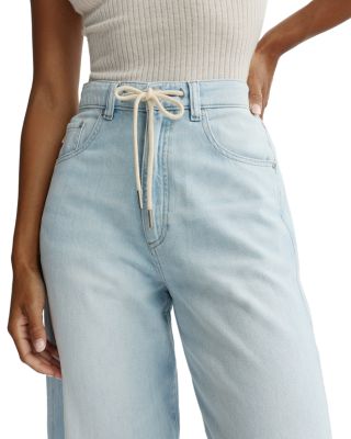 Taylor Relaxed Barrel High Rise Jeans in Poolside Aura