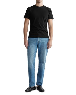 Ribbed Crewneck T-Shirt