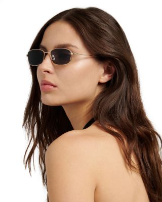 Rectangular Sunglasses, 55mm
