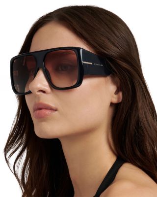 Square Flat Top Sunglasses, 60mm