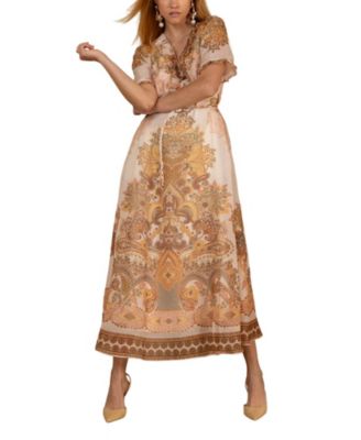  Micah Organza Maxi Dress