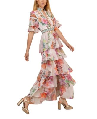  Itzayana Chiffon Maxi Dress