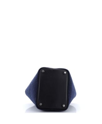 PM Picotin Lock Bag Felt with Leather