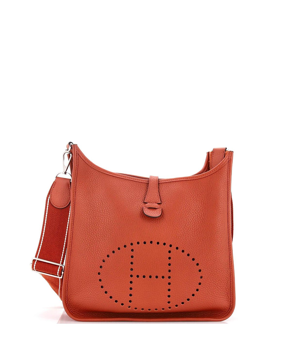 Pre-Owned HERMES Pm Evelyne Bag Gen Iii Clemence