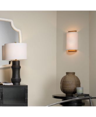  Riley Linen 1-Light Wall Sconce