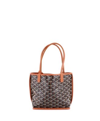  Mini Anjou Reversible Tote Coated Canvas