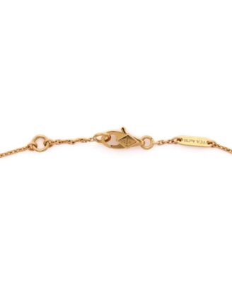  Sweet Alhambra Bracelet 18K Gold and Mother of Pearl