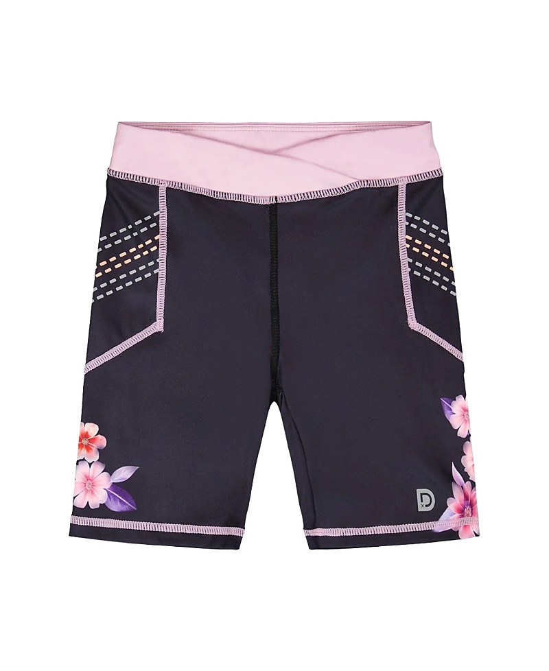Deux par Deux Girls' Athletic Biker Shorts - Big Kid