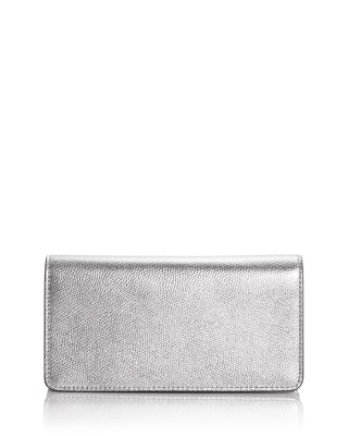 VLogo Leather Wallet on Chain