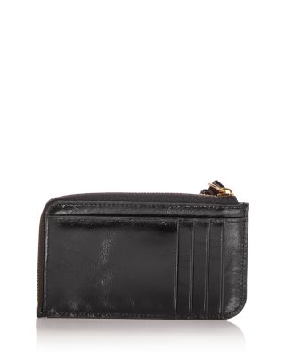 Alphabet Small Leather Zip Wallet