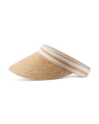 Bianca Raffia Visor