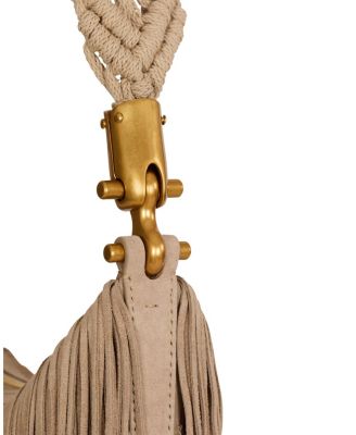  Ebene Hobo Fringed Suede Bag