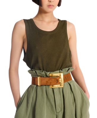 Anthem Suede Leather Belt