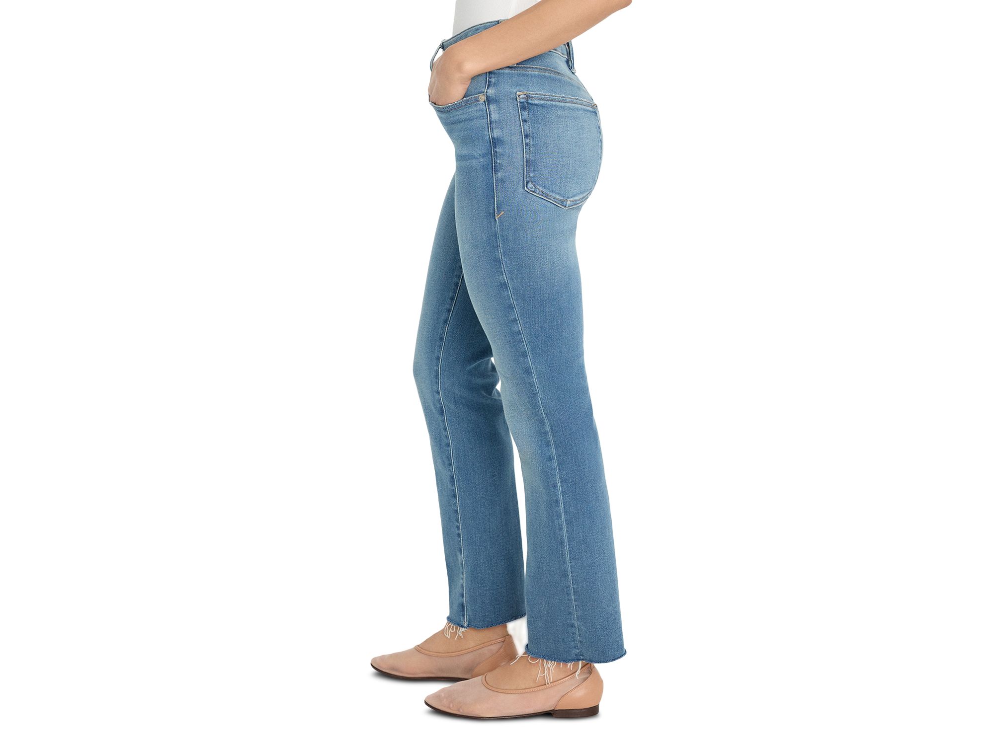 Soft Tech Good Legs High Rise Straight Leg Jeans in — Image 4