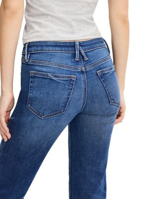 Good Low Rise Bootcut Jeans in Indigo1218