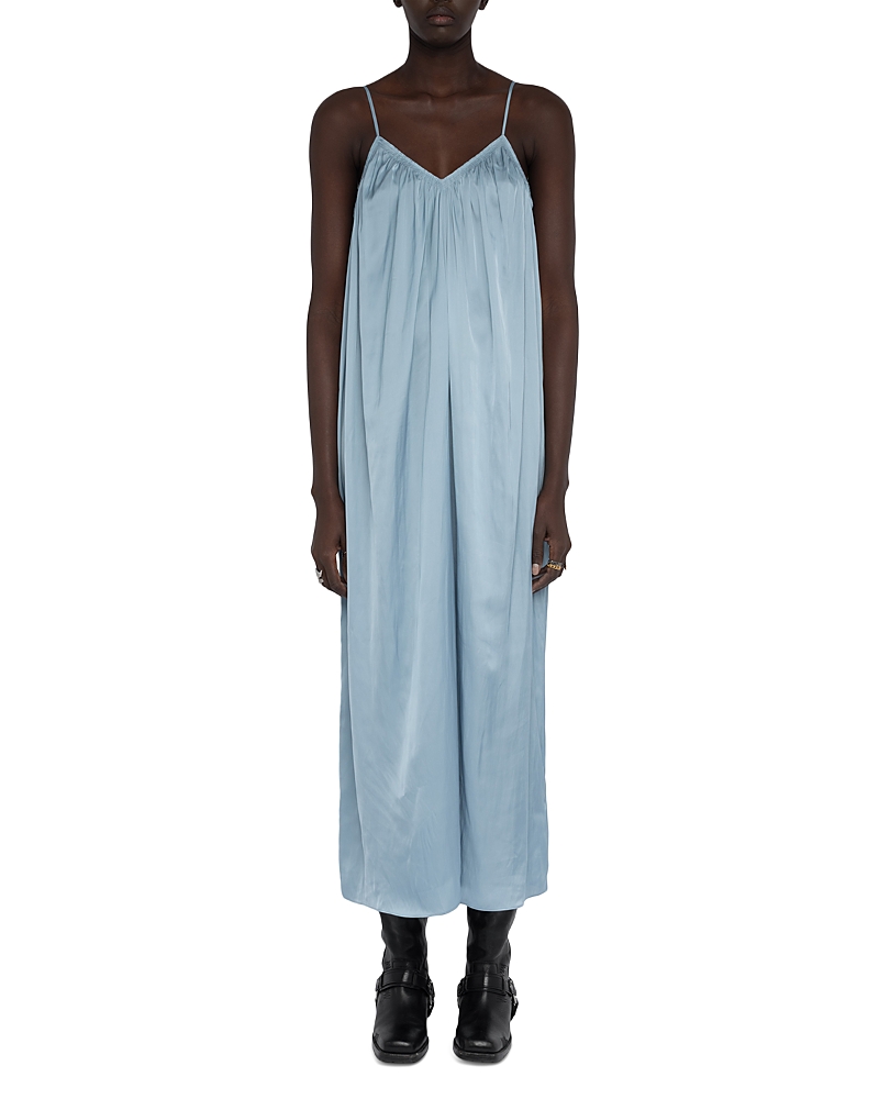 Zadig & Voltaire Ristym Satin Maxi Dress