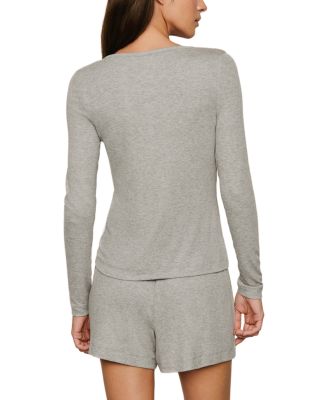 Dream Ribbed Henley Top