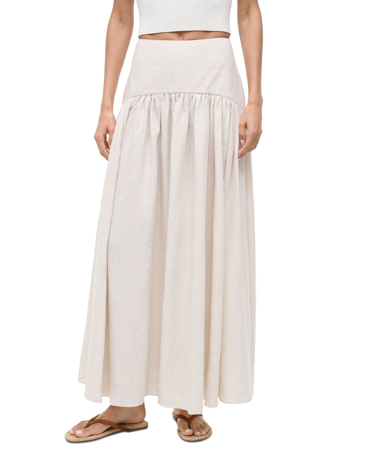 Procida Linen Skirt - angle 1