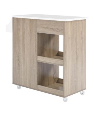 Culinary Kitchen Cart with Spice Rack