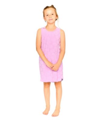 Girls' Sleeveless Terry Cloth Beach Dress - Little Kid