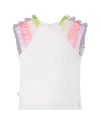 Girls' Organic Cotton Jersey Mesh Short Sleeves T-Shirt - Big Kid