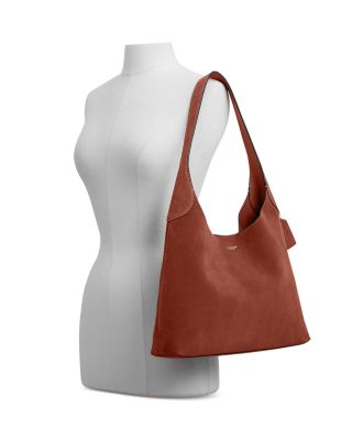 Brooklyn 34 Suede Shoulder Bag