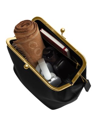 Kisslock 27 Leather Frame Bag