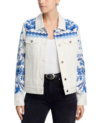 Bandana Denim Jacket