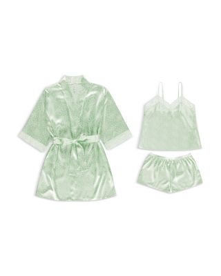 Sabrina Cami, Shorts & Robe Travel Set