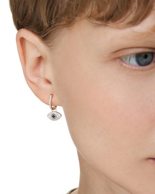 Symbolica Crystal Evil Eye Drop Earrings
