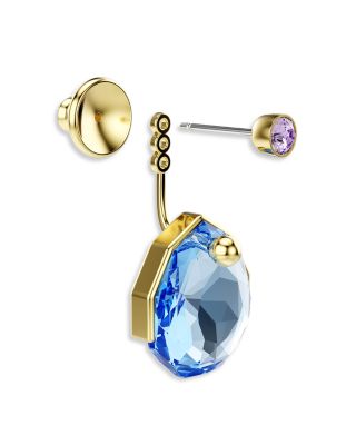 Gema Mixed Crystal Drop Earrings