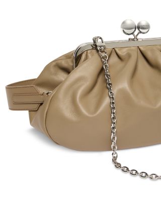 Pasticcino Cubico Leather Clutch