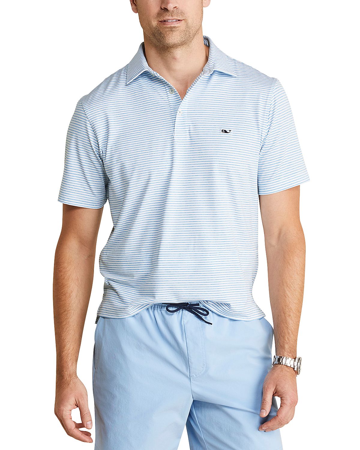 Vineyard Vines Bradley Striped Sankaty Polo Shirt